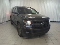 Our upscale 2019 Chevrolet Tahoe Premier 4WD is confident, capable, and connected in Black! Powered... (image 1)