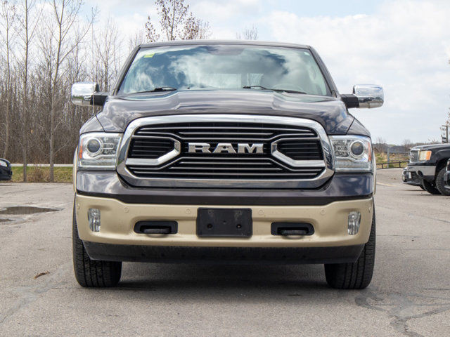 2017 Ram 1500 Longhorn - Heated Leather/Wood Steering Wheel in Cars & Trucks in Belleville - Image 3