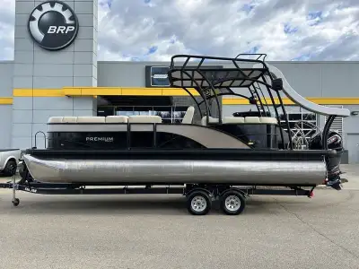 From $403 Bi-Weekly 2019 Godfrey Pontoons AP 255 SunDeck PremiumBE CONFIDENT IN YOUR PRE-OWED BOAT P...
