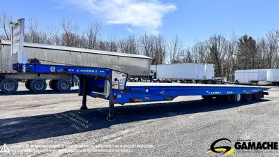 Trailer - # STOCK: R-36443 2019 LANDOLL 53' 455B REMORQUE A RAMPE HYDRAULIQUE 110,000 LBS (55 TON) 2...