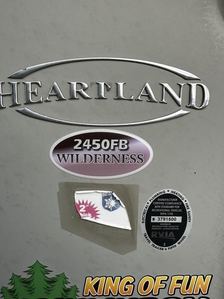 2016 Heartland Wilderness WD 2450 FB in Travel Trailers & Campers in Saskatoon - Image 3