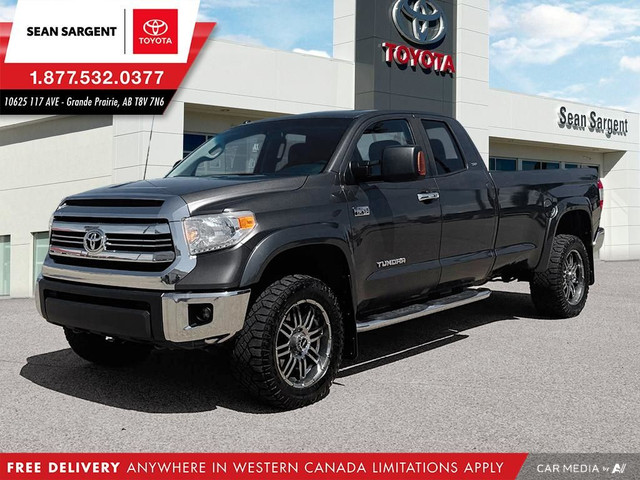 2016 Toyota Tundra Double Cab SR5, Level Kit, Rims, Air Bags,TRD in Cars & Trucks in Grande Prairie