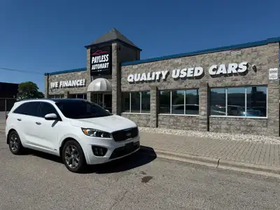 2016 Kia Sorento SX AWD - In Snow White Pearl - Touch screen - Backup camera - Heated seats (front a...