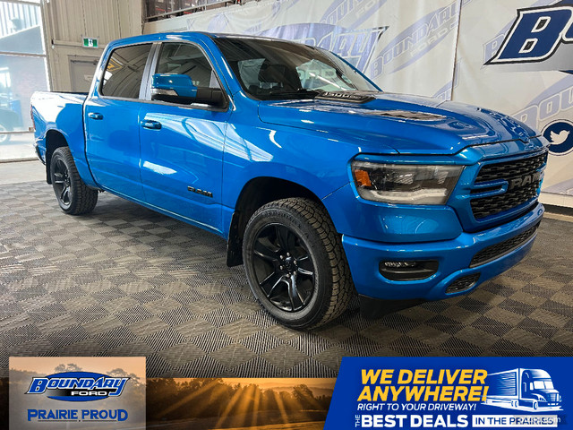 2022 Ram 1500 SPORT | TOW PACKAGE | ALPINE SOUNDS | LOW KMS! in Cars & Trucks in Lloydminster