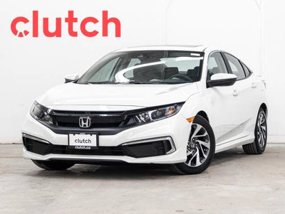 2019 Honda Civic Sedan EX w/ Apple CarPlay & Android Auto, Bluet