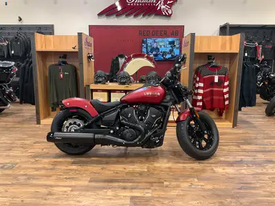 Introducing the 2025 Scout Bobber Limited now available at Indian Motorcycle Red Deer! Trust in Indi...