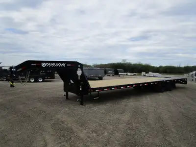 Load Trail Gooseneck Low-Pro Trailer w/12in. 19 lb I-Beam Frame 24,000 Lb is $30,314.00 ! Ord: 73423...