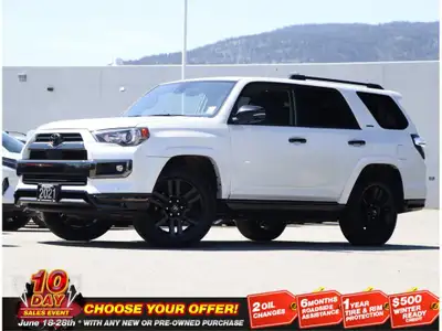 2021 TOYOTA 4RUNNER LIMITED - BC VEHICLE - NAVIGATION - BACKUP CAMERA - HEATED AND VENTILATED FRONT...