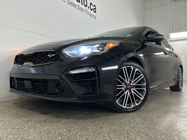2021 Kia Forte GT Limited GT LIMITED/LEATHER/ROOF/NAVI/BLACK! in Cars & Trucks in Belleville - Image 4