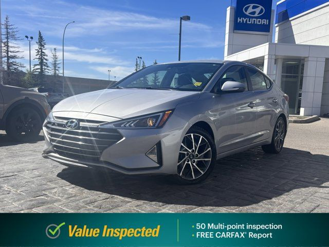 2020 Hyundai Elantra Luxury | 1Owner | Premium Mats | Leather in Cars & Trucks in Calgary