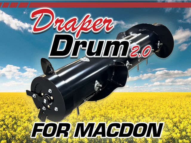 Draper Drum for MacDon - Replacement HD Auger for FD2, FD1, FD75 in Farming Equipment in Saskatoon - Image 2