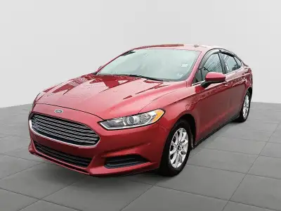 Fusion S with Reverse Camera Keyless Entry, Cruise Control, Air Conditioning, SYNC Voice, Blind Spot...