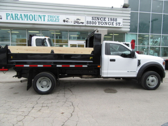  2022 Ford F-550 DIESEL REG CAB 4X4 WITH 12 FT STEEL DUMP BOX in Cars & Trucks in Markham / York Region - Image 2