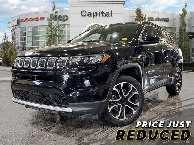 2022 Jeep Compass Limited | Sunroof | Remote Start in Cars & Trucks in Edmonton