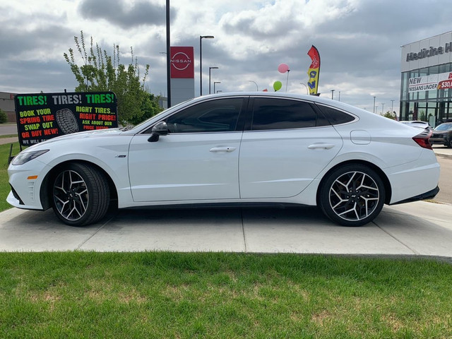 2022 Hyundai Sonata N Line Ask us about our Complimentary Peace  in Cars & Trucks in Medicine Hat - Image 2