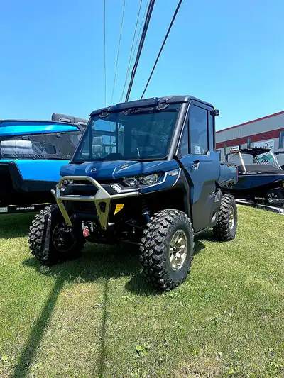 2025 Can-am Defender Limited CAB HD10 Starting At MSRP: $36,599 + Freight + PDI + Tax & Lic Features...