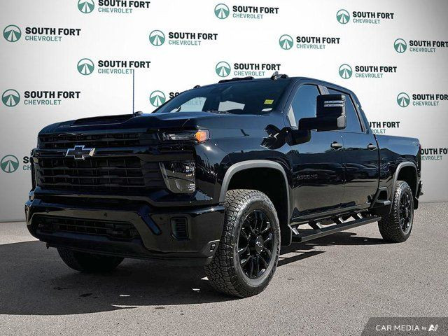2025 Chevrolet Silverado 2500HD Custom 4WD Crew Cab | Dark in Cars & Trucks in Strathcona County