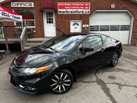  2015 Honda Civic EX-L Coupe Heated Leather Sunroof Bluetooth NA