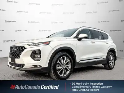 Land a score on this 2019 Hyundai Santa Fe Preferred before it's too late. Roomy yet easy to maneuve...