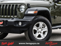 2023 Jeep Wrangler Sport S Sarge Green Clearcoat *BLUETOOTH*, *BACK-UP CAMERA*, *CLEAN CARFAX REPORT... (image 1)
