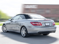 2011 Mercedes Benz E-500 Cabriolet AMG PKG Grey Exterior on Black Interior comes with Navigation and... (image 6)