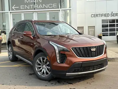The 2021 Cadillac XT4 Premium Luxury, dressed in rare Autumn Metallic paint, is powered by a 2.0L tu...