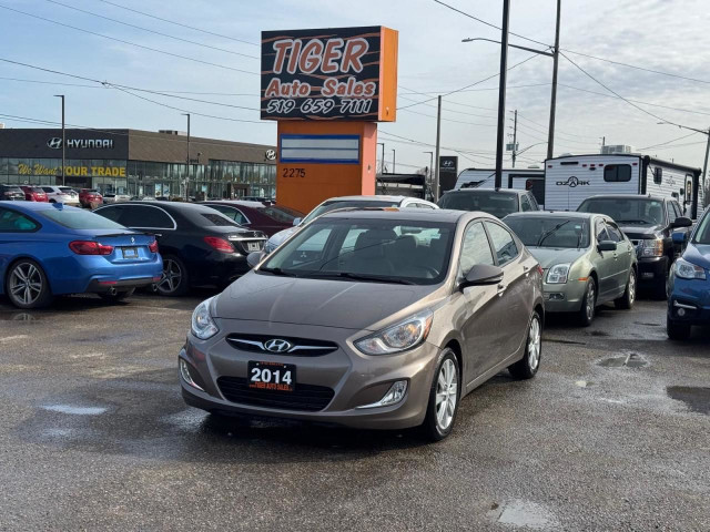 2014 Hyundai Accent GLS, ALLOYS, LOADED, ONLY 59KMS, CERTIFIED in Cars & Trucks in London