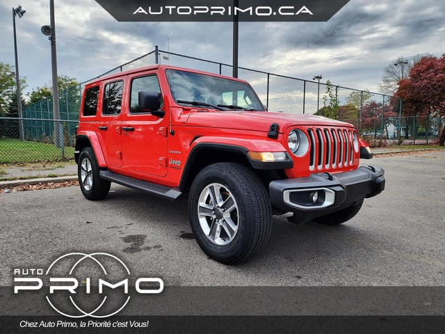 2021 Jeep Wrangler Unlimited Sahara 4X4 Automatique Toit Dur Nav in Cars & Trucks in Laval / North Shore - Image 3