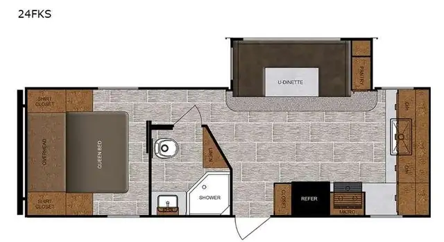 2023 Prime Time Avenger 24FKS Travel Trailer in Travel Trailers & Campers in Brandon - Image 8