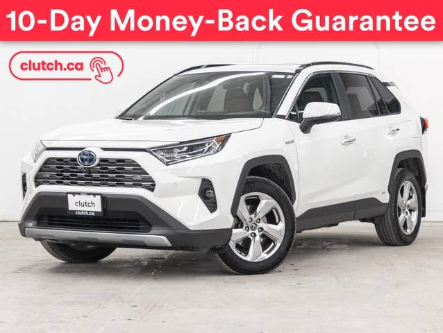 2020 Toyota RAV4 Hybrid Limited AWD w/ Apple CarPlay & Android A in Cars & Trucks in City of Toronto