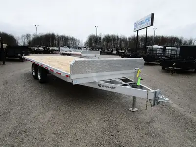 Canadian Mennonite Built Tandem Axle Aluminum Deck Over Trailer 9990lbs is $9,375.00 ! Ord: E1206-28...