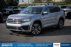 2021 Volkswagen Atlas ExeclineR-Line | Certified Pre-Owned | 2 Sets of Rims and