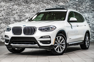 2018 BMW X3 XDrive30i TOIT PANORAMIQUE NAVIGATION CUIR MAGS