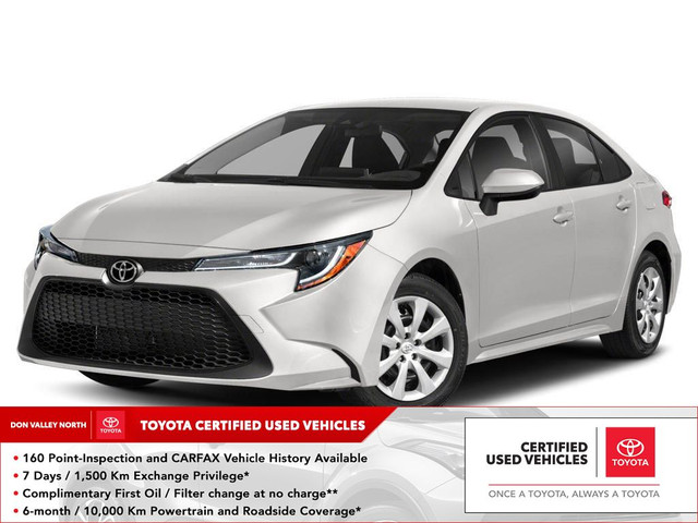 2020 Toyota Corolla LE INCOMING | UPGRADE PKG | CERTIFIED | C... in Cars & Trucks in City of Toronto