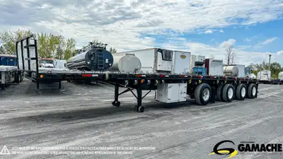 Trailer - # STOCK: R-34490 2015 TEMISKO 48' FLATBED ACIER THE VEHICLES ARE LOCATED AT: 609 PRINCIPAL...