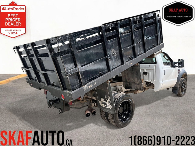 2009 Ford F-550 11FT DUMP BOX! 4X4! DIESEL! SIDES REMOVABLE! in Cars & Trucks in Mississauga / Peel Region - Image 4