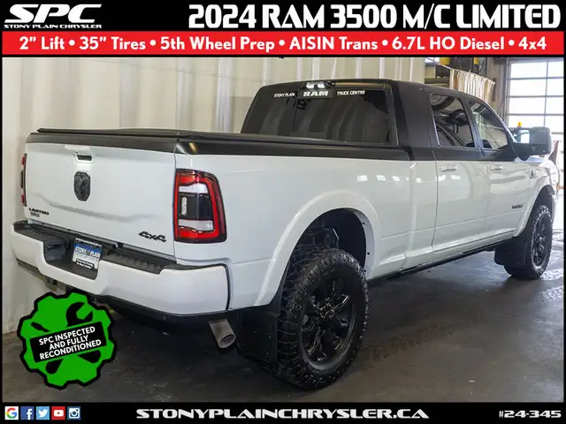 2024 RAM 3500 Limited 4x4 Mega Cab 6'4 in Cars & Trucks in St. Albert - Image 4