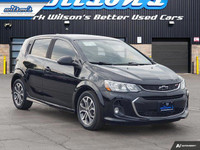 Look at this certified 2018 Chevrolet Sonic LTTurbo, Sunroof, Carplay + Android, Reverse Cam, Alloy... (image 1)