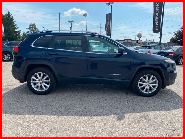 2014 Jeep Cherokee 4WD LIMITED *BACKUP CAM/LEATHER/LOADED/PRICED in Cars & Trucks in London - Image 3