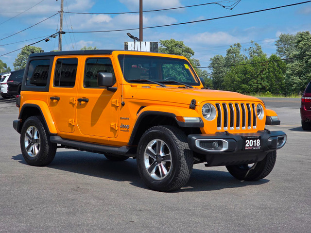 2018 Jeep Wrangler Unlimited Unlimited Sahara Unlimited Sahara / in Cars & Trucks in Belleville - Image 3