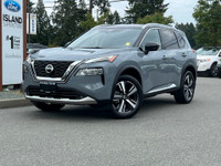This 2021 Nissan Rogue Platinum has a Grey Exterior and Black Interior with seating for 5. Equipped... (image 1)
