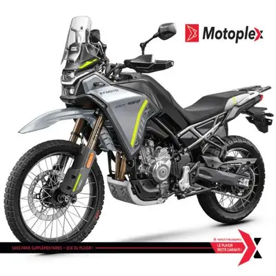 Motoplex Mirabel IBEX 450 Garantie 5 ans Groupe Motopropulseur. L’aventure commence là où la route s...