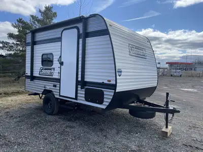 2025 COLEMAN 13B ULTRA-LIGHT & FEATURE-PACKED TRAVEL TRAILER Designed for easy towing and big advent...