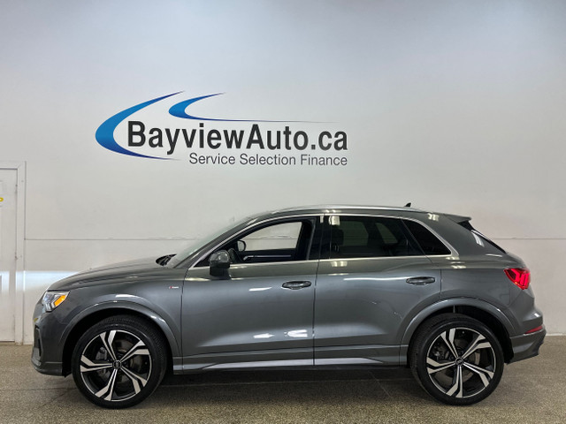 2023 Audi Q3 45 Technik TECHNIK/PANO/NAVI/LEATHER/1 OWNER TRADE! in Cars & Trucks in Belleville