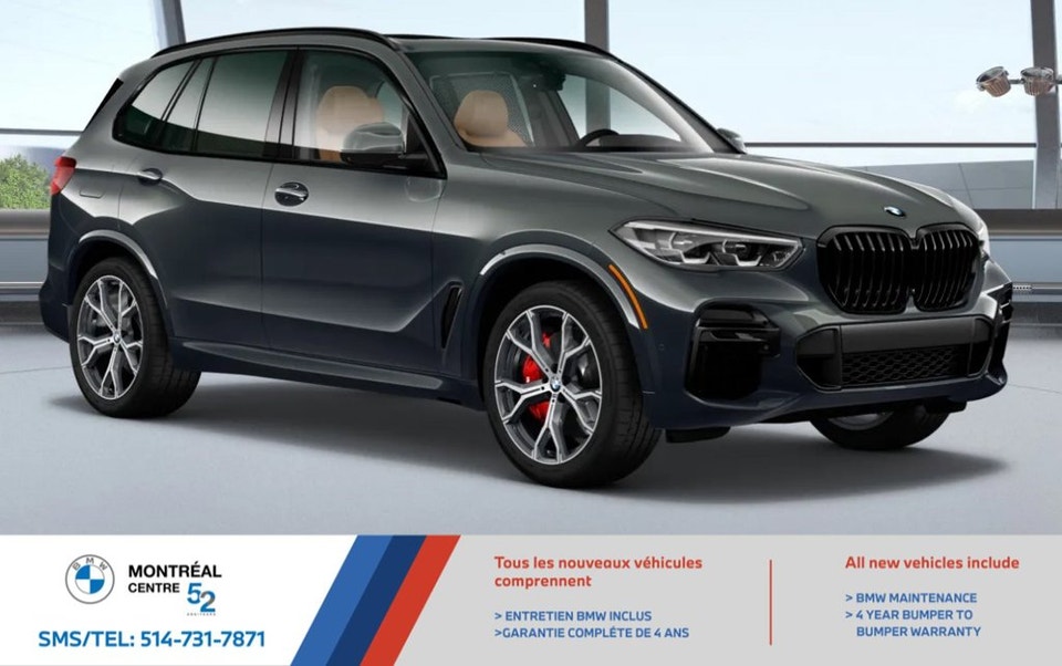 2023 BMW X5 xDrive40i, Premium, M Sport, Attel. remorque