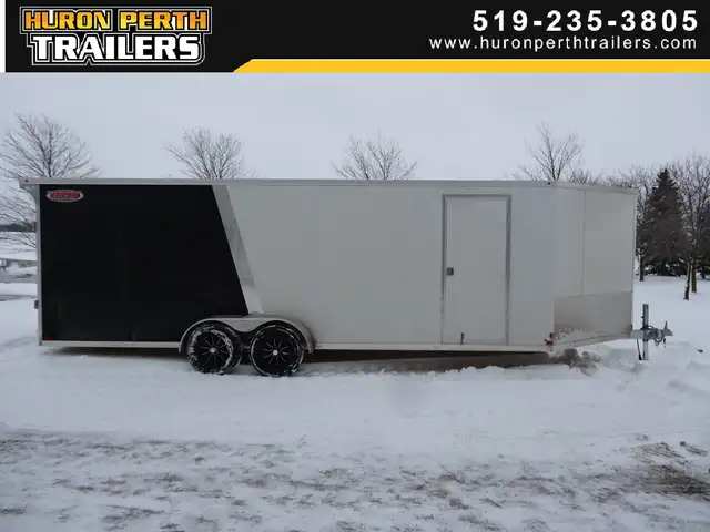 2023 OCTANE Fuel Series 7x27 Aluminum Snowmobile Trailer in Cargo & Utility Trailers in Grand Bend - Image 4