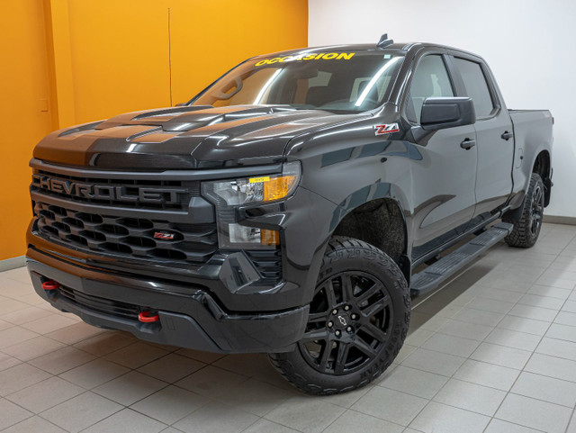 2024 Chevrolet Silverado 1500 CUSTOM TRAIL BOSS CREW 4X4 V8 *GR  dans Autos et camions  à Laurentides