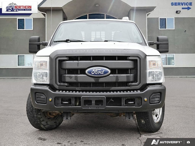 2011 Ford F-250 XLT CREW CAB 4X4 FLAT DECK in Cars & Trucks in Edmonton - Image 2