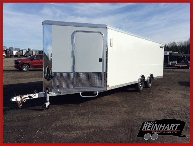 2024 Triton 8.5x22 + V-Nose Low Boy Aluminum Snowmobile Trailer in Cargo & Utility Trailers in Oakville / Halton Region