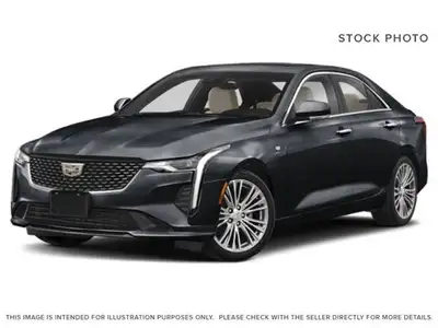 Experience performance, luxury, and innovation in the 2025 Cadillac CT4 Sport AWD, finished in strik...
